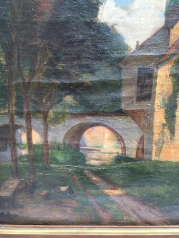 La porta della Borgogna a Moret sur Loing