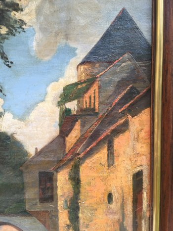 La porta della Borgogna a Moret sur Loing