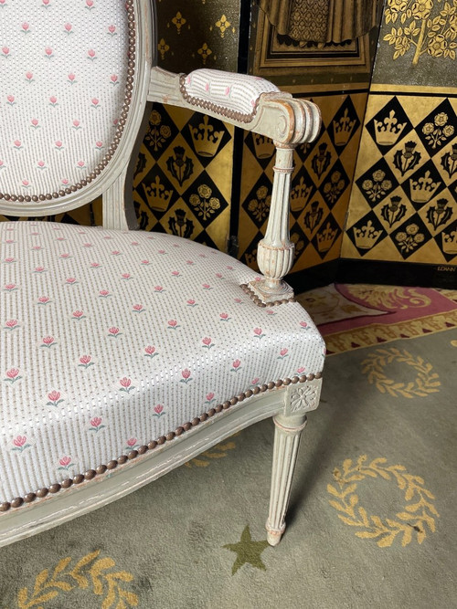 Louis XVI Sofa - Bench seat