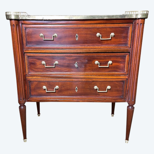 Louis XVI Style Mahogany Chest Of Drawers