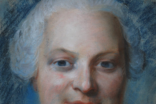 Portrait of Charles Jacques Collin 18th century after Quentin La Tour