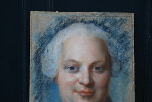Portrait of Charles Jacques Collin 18th century after Quentin La Tour