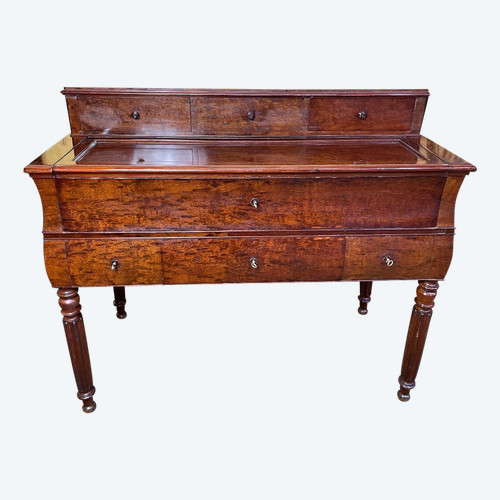 Louis Philippe Mahogany Tiered Desk