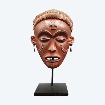 Tchokwe mask, Mwana Pwo, DRC - Shamakutakuta