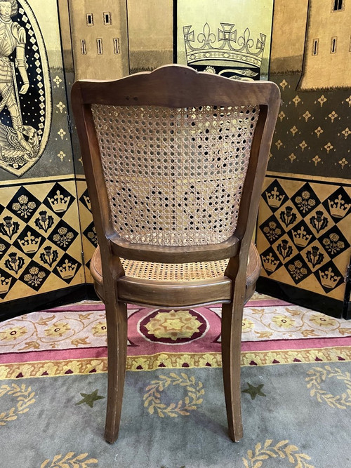 Suite Of 6 Louis XV Style Cane Chairs