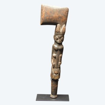 Old Oshe Shango dance stick / Nigeria, Yoruba people / First half of the 20th century