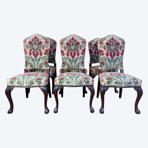 Suite Of 6 English Chairs