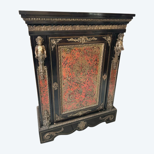 CREDENZA A INTARSIO NAPOLEONE III BOULLE