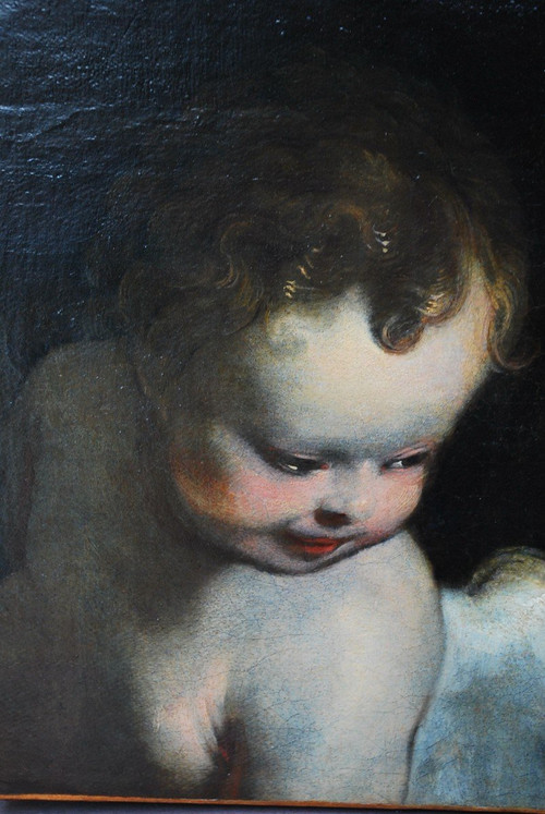 Putti, Öl auf Leinwand Italien 17. Jahrhundert