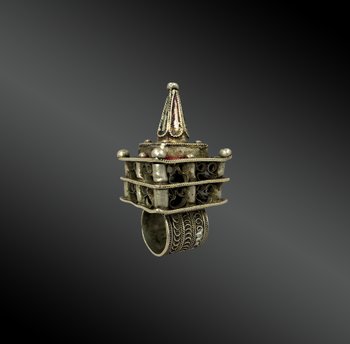 Anello a treccia tuareg - Marocco - XX secolo