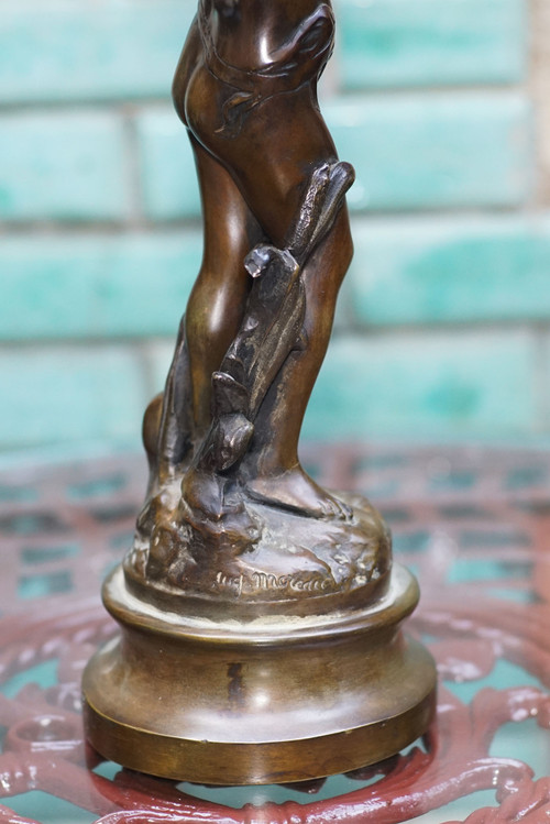 "AMMUTINAMENTO" E "STUZZICAMENTO". Coppia di bronzi, dopo MOREAU