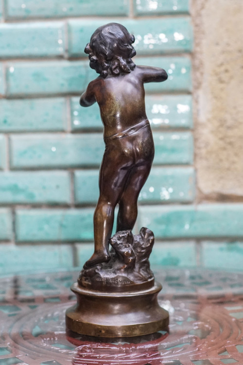 "AMMUTINAMENTO" E "STUZZICAMENTO". Coppia di bronzi, dopo MOREAU