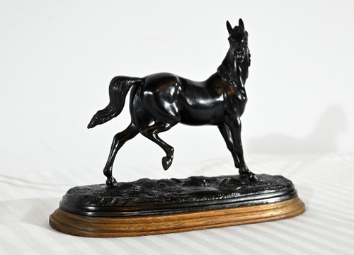 Cavallo Regula su base di legno - Inizio XX secolo