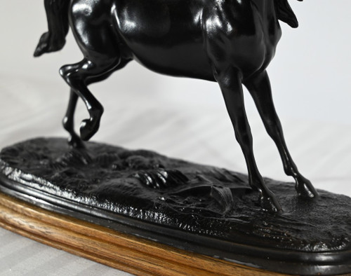 Cavallo Regula su base di legno - Inizio XX secolo