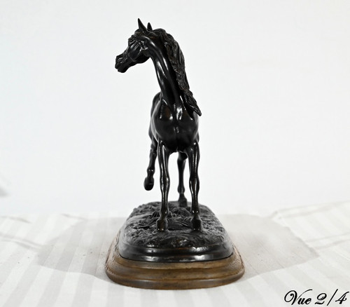 Cavallo Regula su base di legno - Inizio XX secolo