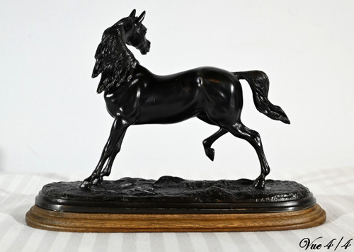 Cavallo Regula su base di legno - Inizio XX secolo