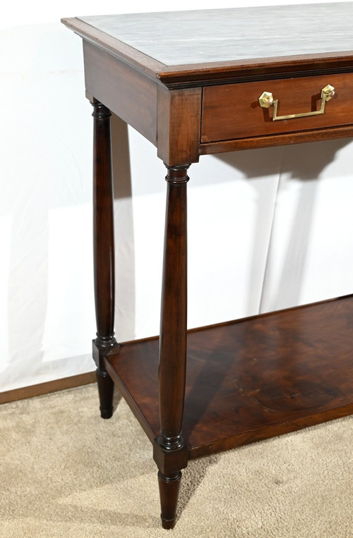 Console in mogano, periodo Luigi XVI - XVIII secolo