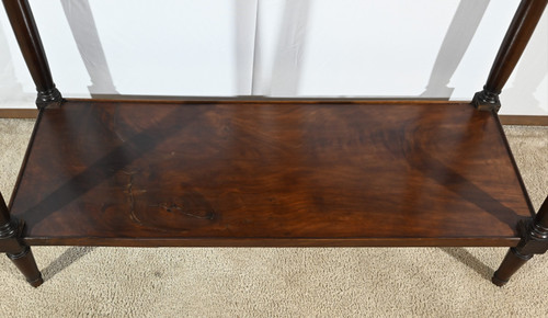 Console in mogano, periodo Luigi XVI - XVIII secolo