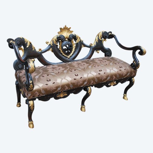 Venetian Sofa Italy, Late 18th Century
