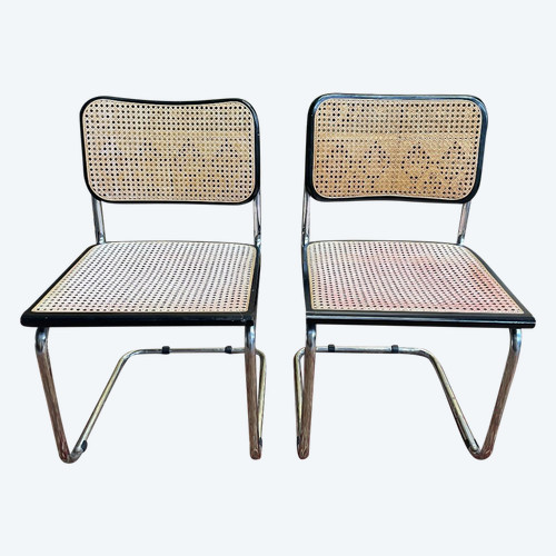 Coppia Di Sedie Marcel Breuer B32