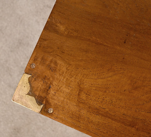 Grande baule da viaggio in teak - Fine XIX secolo