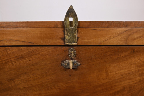 Grande baule da viaggio in teak - Fine XIX secolo