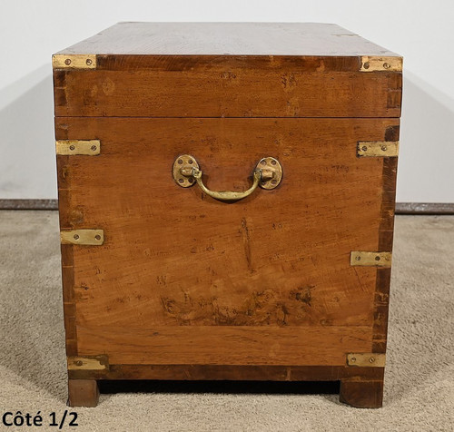 Grande baule da viaggio in teak - Fine XIX secolo
