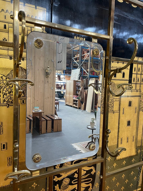 Garderobe – Garderobe aus Messing