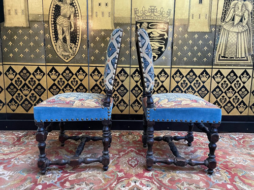 Pair Of Louis XIII Chairs