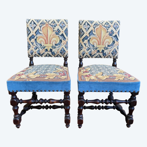 Pair Of Louis XIII Chairs