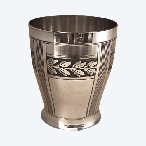Solid silver tumbler