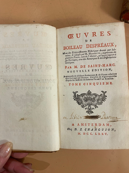 Works by Boilaeu