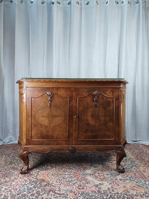 Credenza inglese in mogano Chippendale Jellinek Paris