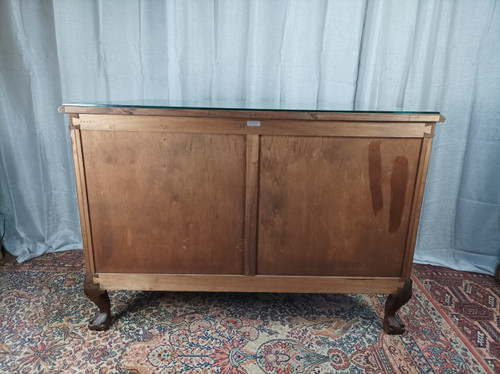 Credenza inglese in mogano Chippendale Jellinek Paris