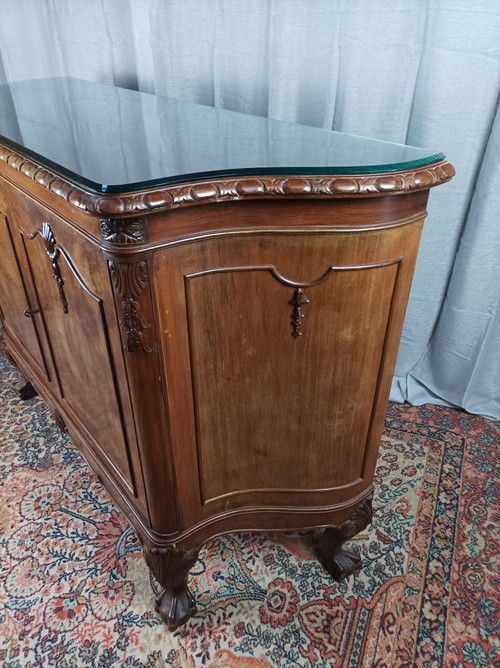 Credenza inglese in mogano Chippendale Jellinek Paris