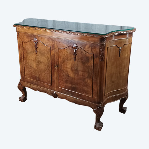 Chippendale English sideboard in mahogany Jellinek Paris