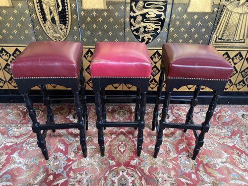 Suite De 3 Tabourets De Bar