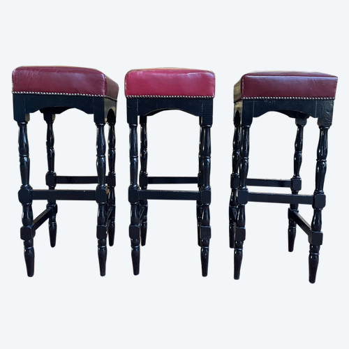 Suite De 3 Tabourets De Bar