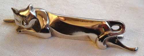 12 animal knife holders Orfèvrerie Gallia