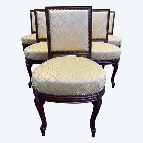 Suite Of 6 Chairs Napoleon III period