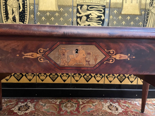 Scrivania piatta in stile Art Déco