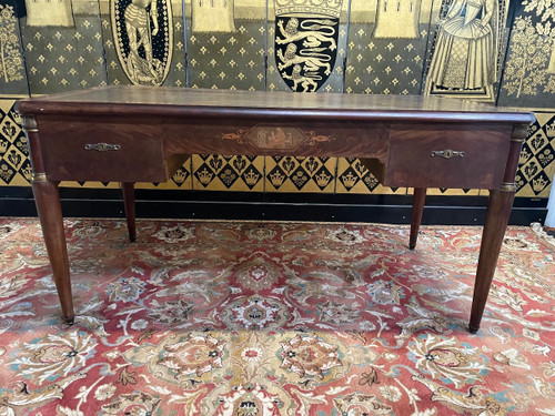 Scrivania piatta in stile Art Déco