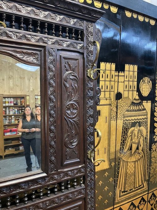 Garderobe - Garderobenständer Im Renaissance-Stil