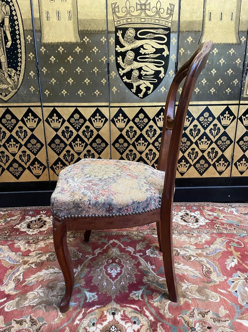 Suite Of 6 Louis Philippe Mahogany Chairs