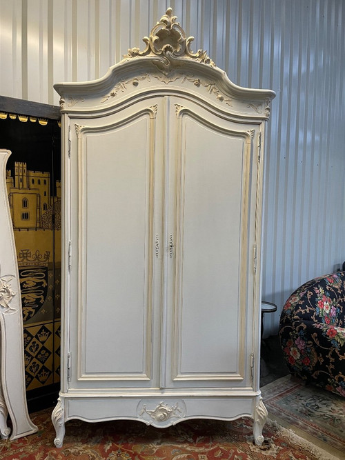 Schlafzimmer Louis XV - Bett - Schrank Und Konsole