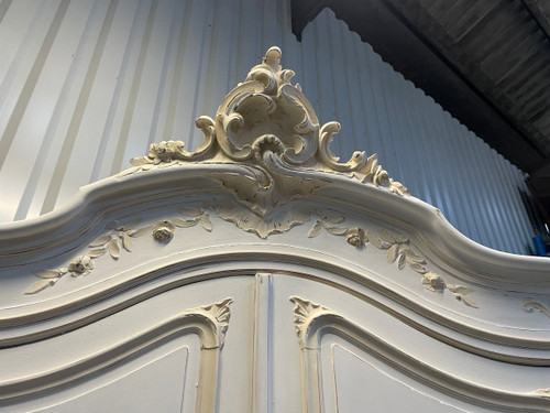 Schlafzimmer Louis XV - Bett - Schrank Und Konsole