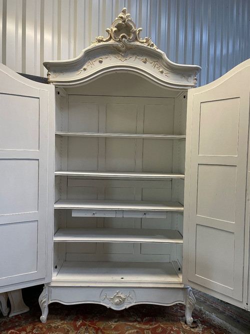 Schlafzimmer Louis XV - Bett - Schrank Und Konsole