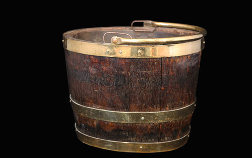 Seau de la Marine Anglaise  XIXème siècle  Victorien 