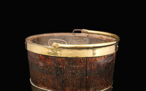Seau de la Marine Anglaise  XIXème siècle  Victorien 