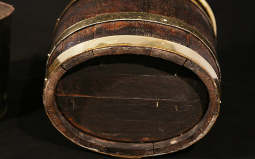 Seau de la Marine Anglaise  XIXème siècle  Victorien 